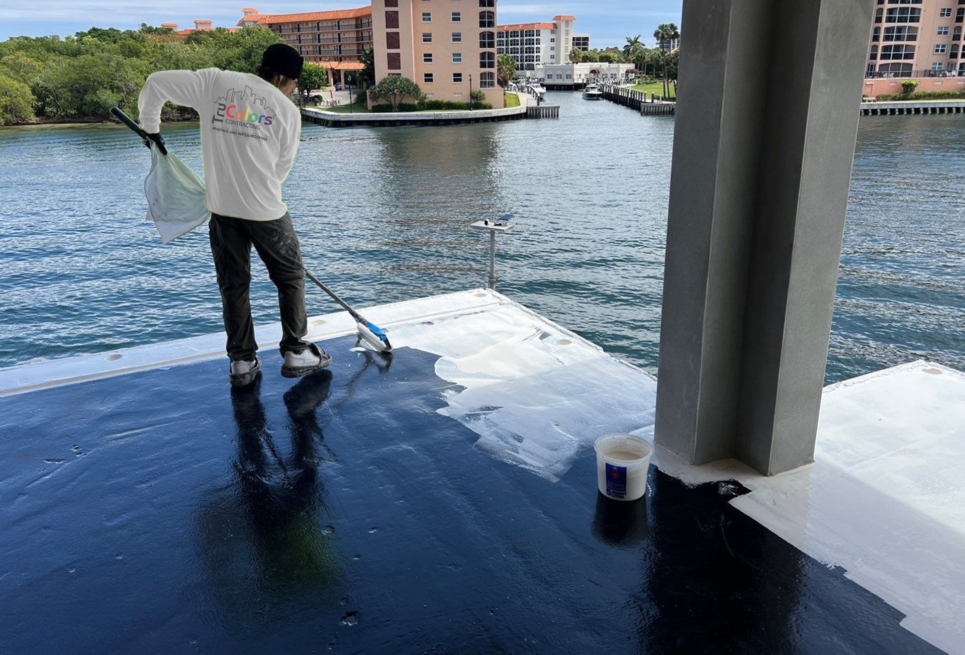 Tru colors team waterproofing florida balcony