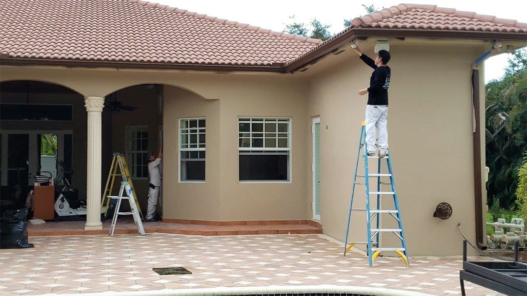Tru colors contracting painting house exterior