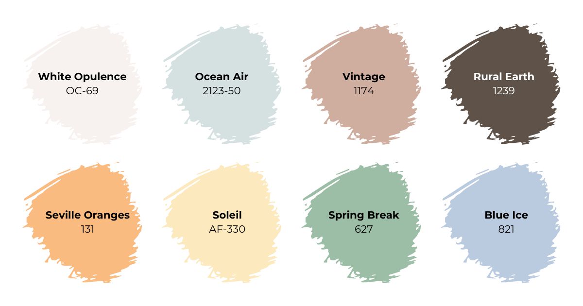 Benjamin moore color palette (1) - Tru Colors Contracting Benjamin moore color palette