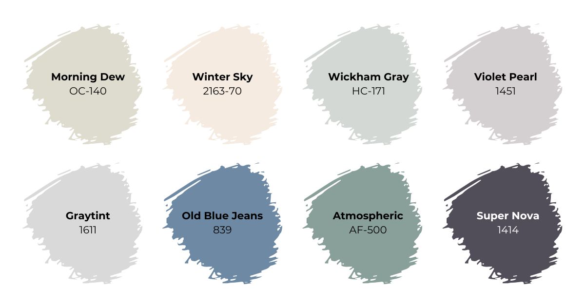 Benjamin moore color palette - Tru Colors Contracting Benjamin moore color palette