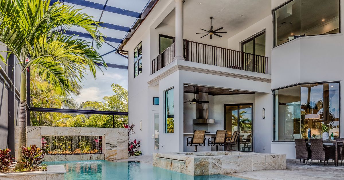 Florida home window trim