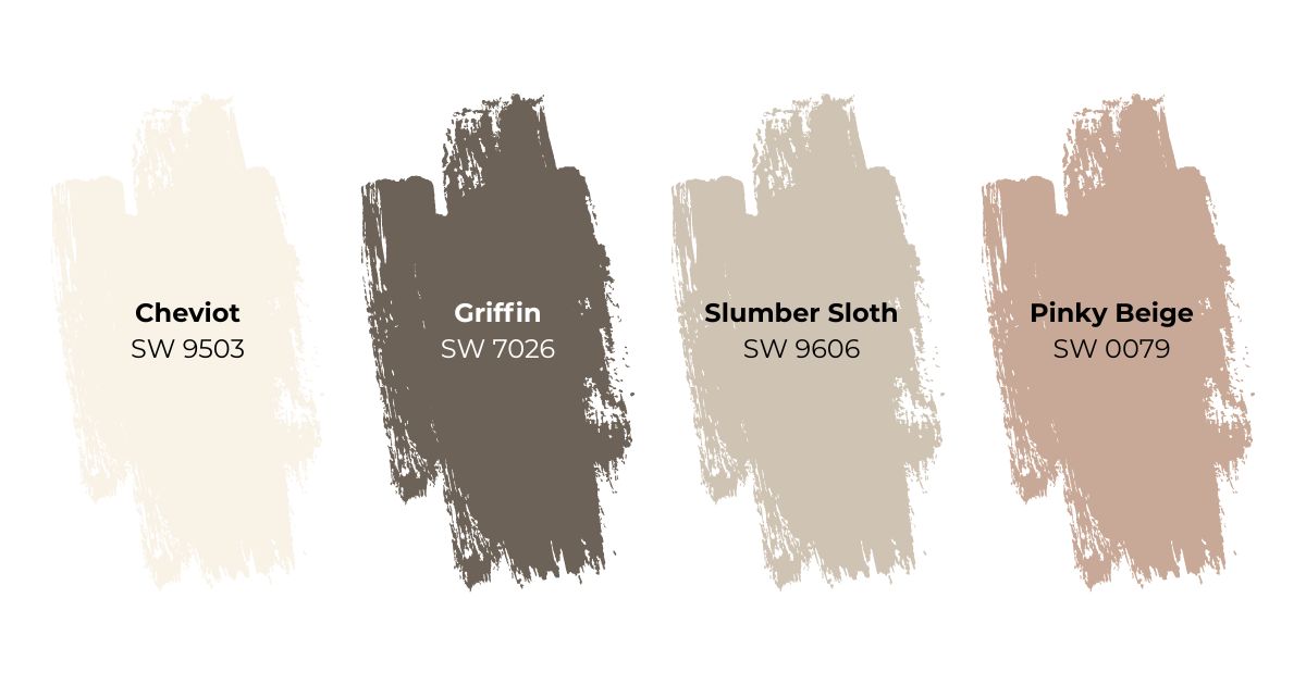 Sherwin Williams color swatches