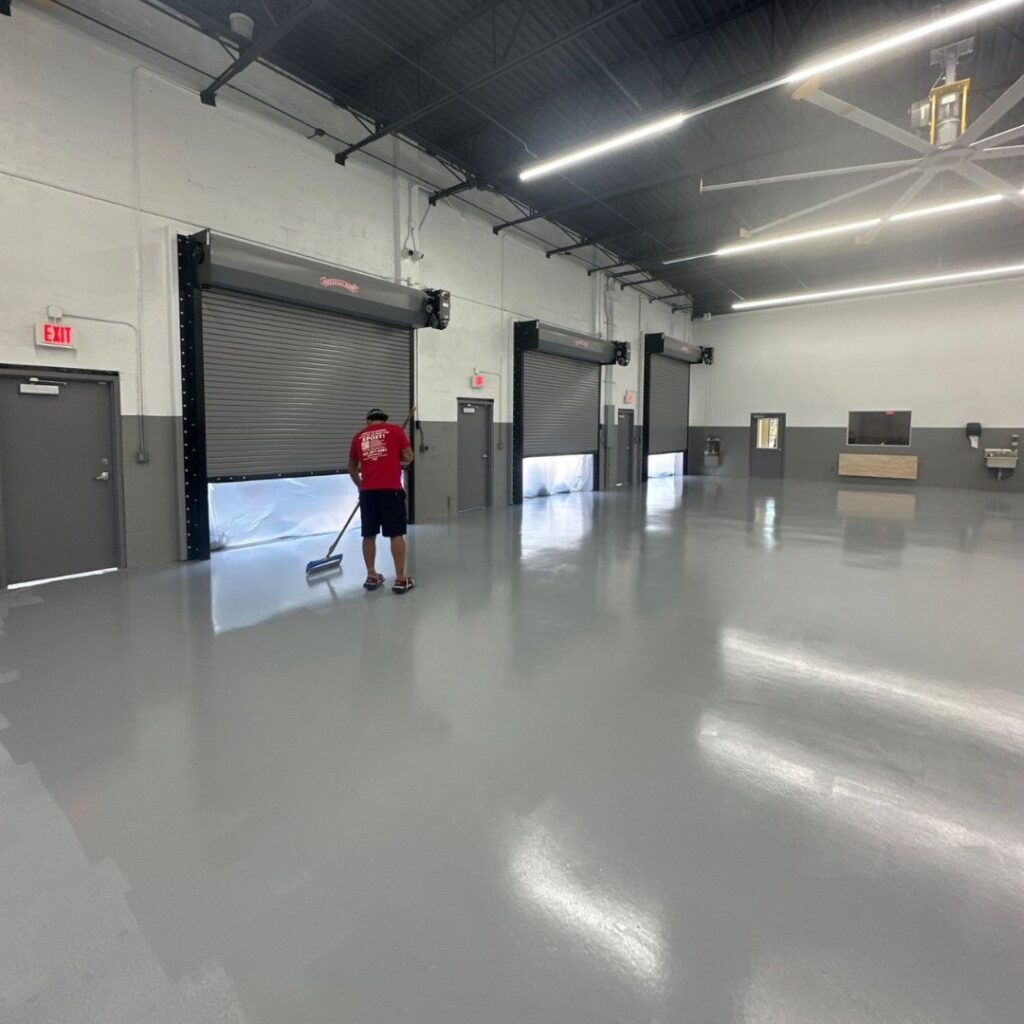Commercial Floor Paint in South Florida