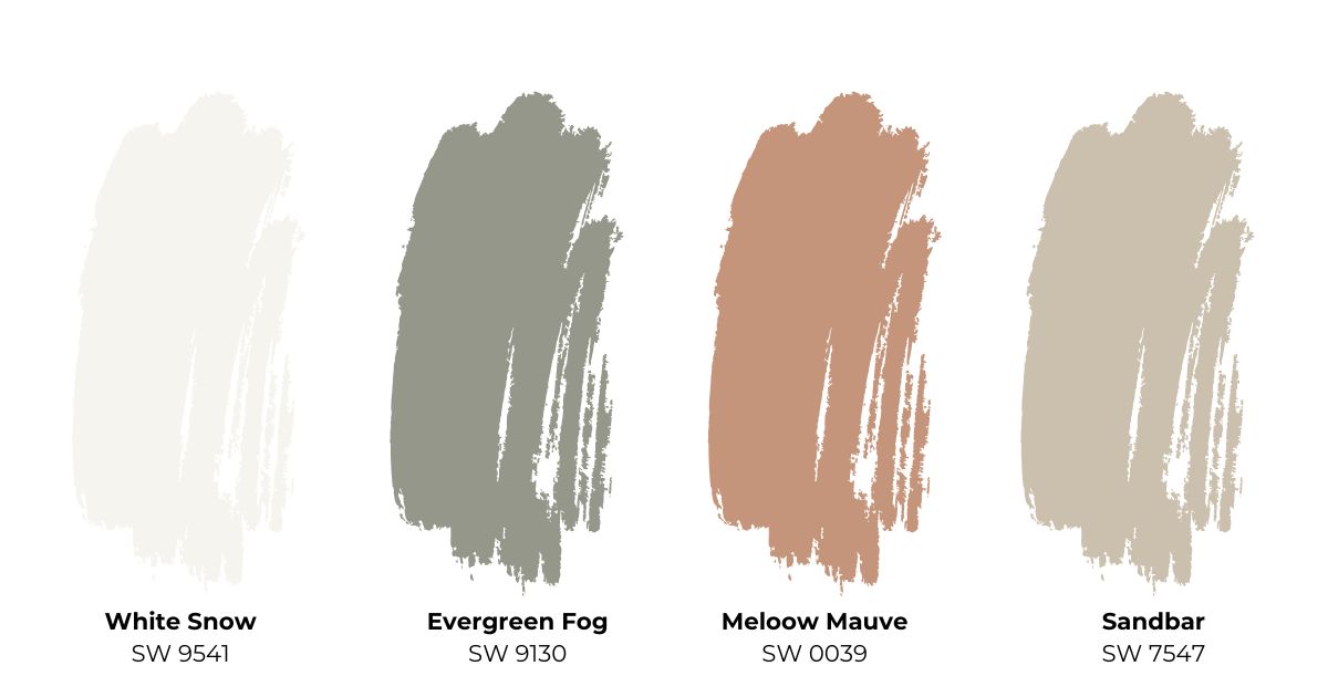 Sherwin Williams color palette