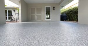Poloyurea patio floor coating in florida - Tru Colors Contracting Epoxy patio floor coating in florida