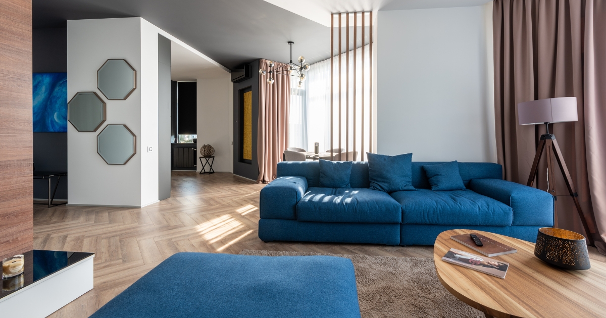 Light shining through florida home window