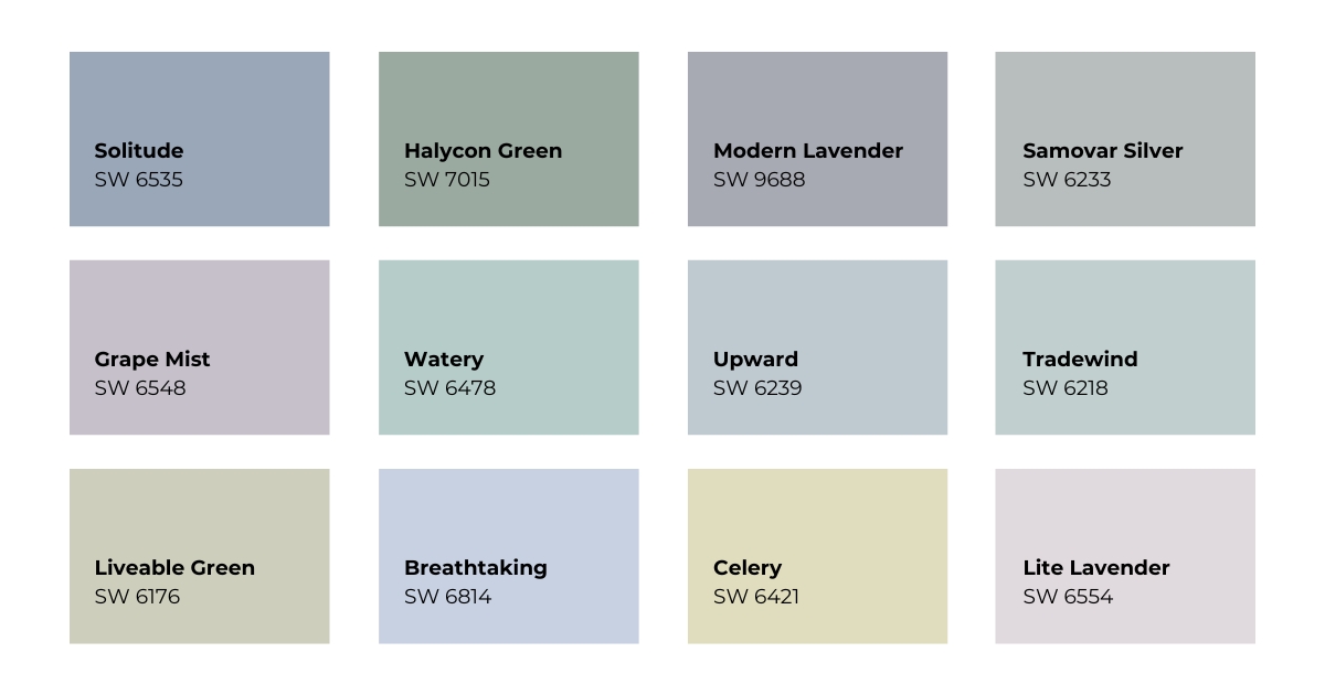 Sherwin Williams Frosted Tints - Tru Colors Contracting Sherwin Williams Frosted Tints Pallete