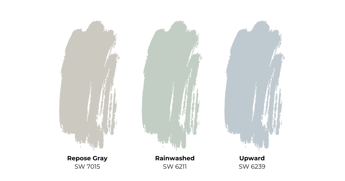 Sherwin Williams color palette southFacing - Tru Colors Contracting sherwin williams colors for south facing rooms