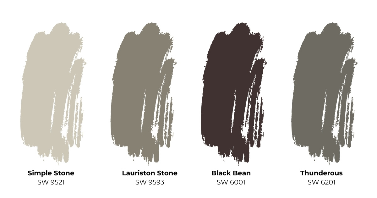 Sherwin-Williams Coordinating Color Palette