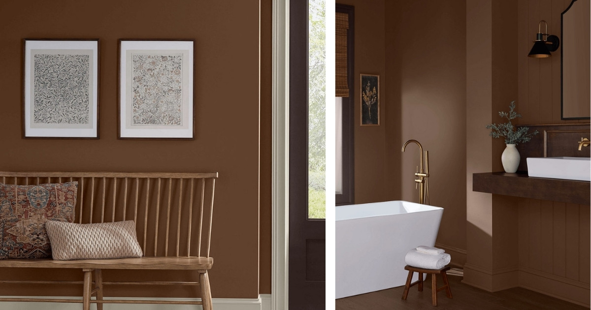 Sherwin-Williams color of the month Grounded