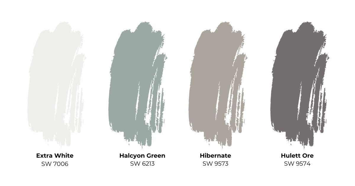 Sherwin Williams coordinating colors